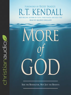 cover image of More of God